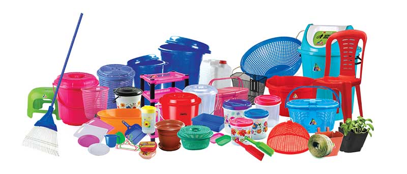 Plastic household items